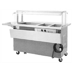 Vasca riscaldata per credenza - KHCR-B SHELLEYGLAS - Delfield - da incasso