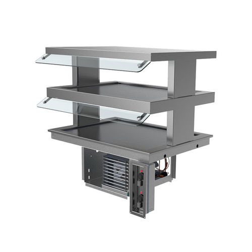 Vetrina contemporanea - N82 SERIES - Delfield - da bancone / in alluminio / in acciaio inossidabile
