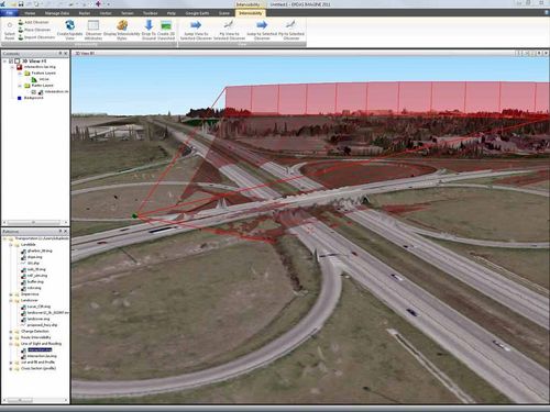 Software per Sistema Informativo Geografico (SIG) - ERDAS IMAGINE - Intergraph - per struttura in acciaio