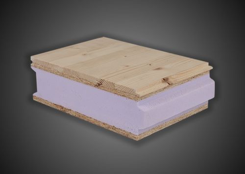 Pannello sandwich per tetto - X-FOAM® WR - Ediltec - bifacciale in legno / anima in polistirene estruso / Euroclasse E