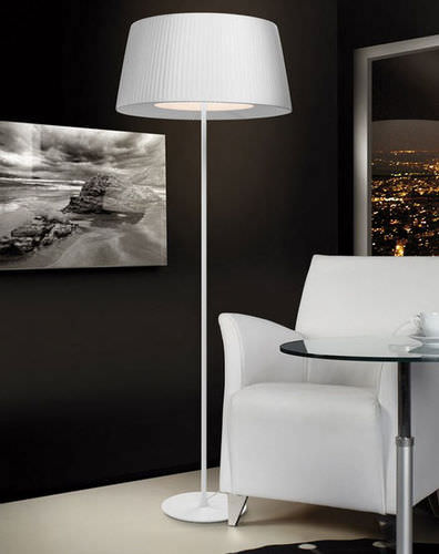 Lampada da terra - VENUS : 5400 - Massmi Iluminación - in tessuto / contemporanea / con cavo
