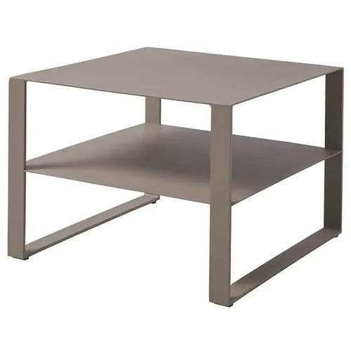 Tavolo d'appoggio contemporaneo - KONFY | 27 - Valdenassi - in alluminio / con supporto in alluminio / quadrato