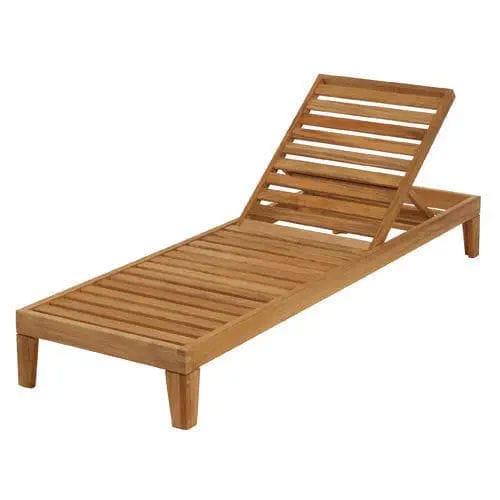 Lettino prendisole per yacht - ATLANTIC | ATL014 - Valdenassi - contemporaneo / in tessuto / in teak