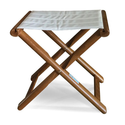 Sgabello per barca - OVAL | 1DST.E - Valdenassi - contemporaneo / in cotone / in teak