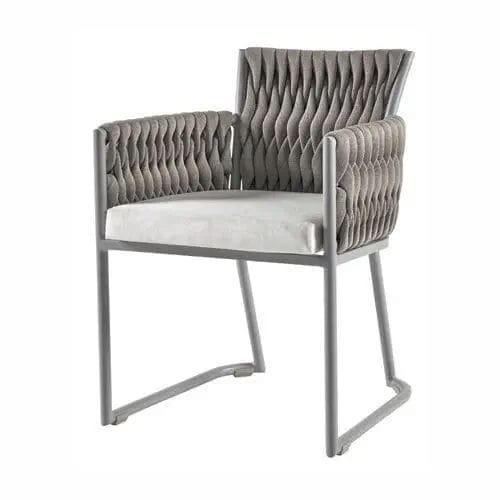 Sedia per barca - SEA-BASKET | Dining Armchair - Valdenassi - contemporanea / in tessuto / con supporto in alluminio laccato