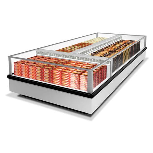 Vetrina refrigerata a isola - FWGH, FWEGH  - Hussmann - per negozio / per alimenti congelati