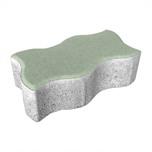 Pavé in calcestruzzo - INTERLOCK ONDA - A Cimenteira do Louro - da esterno / opaco / per pedoni