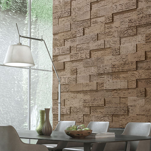 Lastra di paramento in calcestruzzo - STONE CORK - A Cimenteira do Louro - indoor / per esterni / decorativa