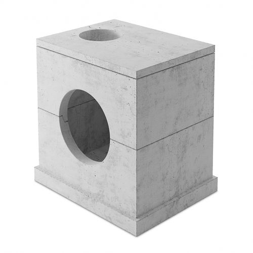 Pozzetto d'ispezione in calcestruzzo - MEDIUM-SIZED BOX - A Cimenteira do Louro