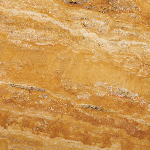Lastra in pietra in travertino - YELLOW - dimpomar - Natural Stone from Portugal and Around - per pavimento / per muro / levigata