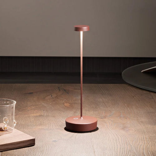 Lampada da tavolo - SWAP - Zafferano Srl - in vetro / in tessuto / in ceramica