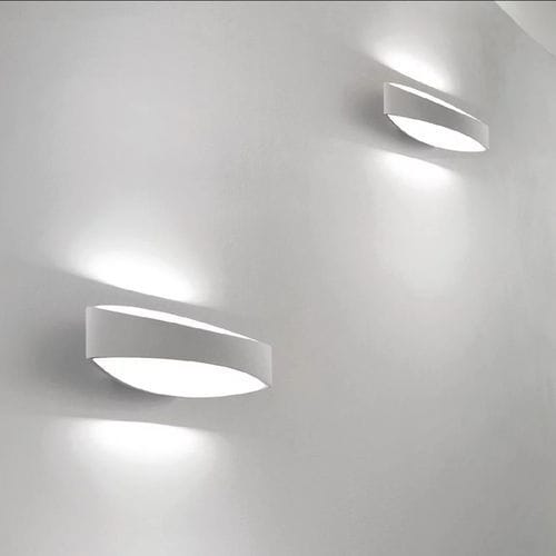 Applique contemporanea - BRIDGE - Zafferano Srl - da interno / in policarbonato / curva