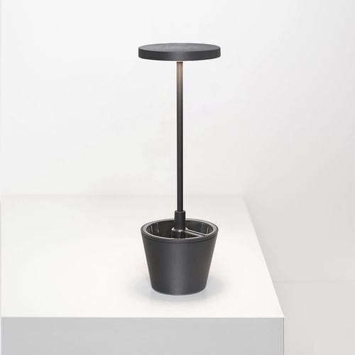Lampada da tavolo - POLDINA REVERSO - Zafferano Srl - portatile / in alluminio / in ceramica