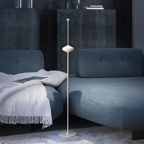 Lampada da terra - PINA - Zafferano Srl - in ghisa di alluminio / in ceramica / contemporanea
