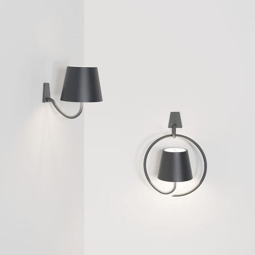 Applique contemporanea - POLDINA - Zafferano Srl - da interno / da esterno / in alluminio