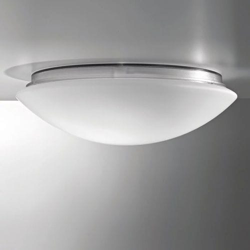 Plafoniera contemporanea - BIS - Zafferano Srl - rotonda / in vetro soffiato / in vetro opalescente