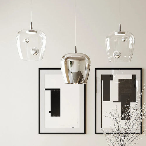 Lampada a sospensione - BILIA - Zafferano Srl - in alluminio / in bronzo / in vetro