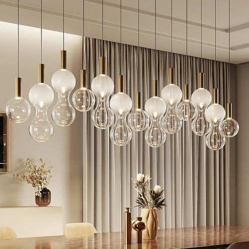 Lampada a sospensione - SFERA E SFER'OTTO - Zafferano Srl - in vetro borosilicato / contemporanea / con cavo