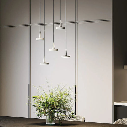 Lampada a sospensione - BABY - Zafferano Srl - in alluminio / in ghisa di alluminio / in vetro borosilicato