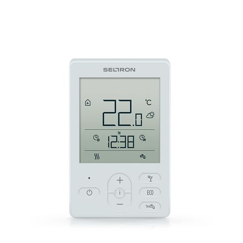 Termostato elettronico - RCD3 - Seltron - programmabile / per riscaldamento / d'ambiente