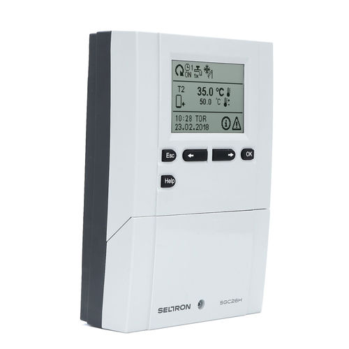 Regolatore di riscaldamento a muro - SGC36HV - Seltron - per scaldacqua solare / telecomandato