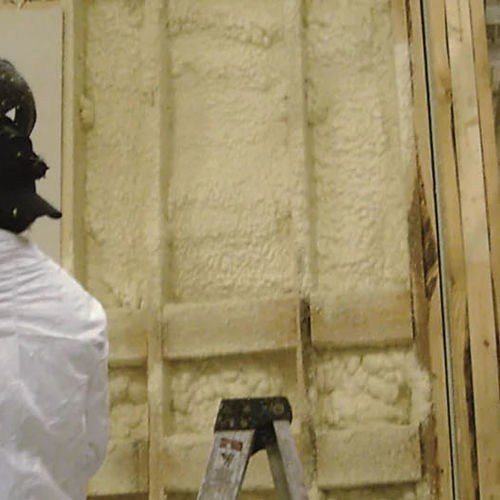 Isolante termico - Autofroth® - BASF Energy efficiency - in schiuma di poliuretano / polverizzato / da interno