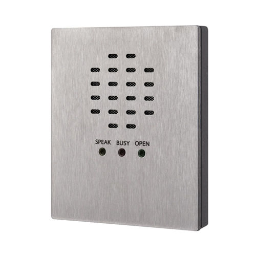 Modulo di citofono in acciaio inossidabile spazzolato - VR4KGSM-0 - Videx Electronics S.p.A. - non residenziale / da incasso / da esterno