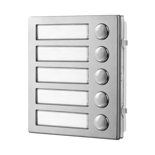 Modulo di citofono in acciaio inossidabile - 4845 - Videx Electronics S.p.A. - in acciaio inossidabile con finitura opaca / in alluminio anodizzato / non residenziale