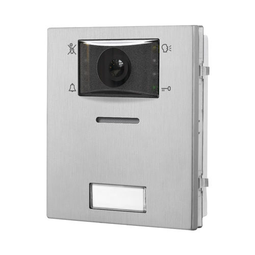 Videocitofono in acciaio inossidabile con finitura opaca - 4533X-0 - Videx Electronics S.p.A. - in acciaio inossidabile con finitura a specchio / bianco / da incasso