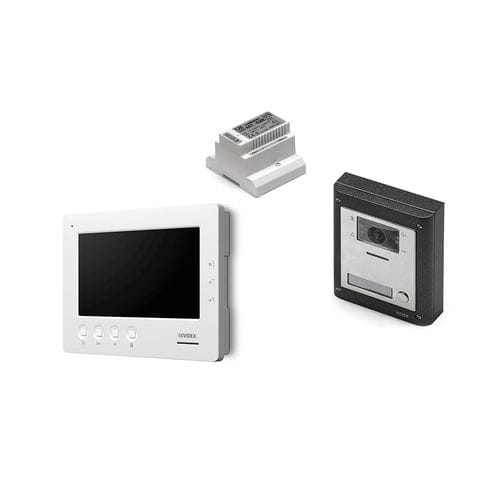 Videocitofono bianco - VK4K/6758 - Videx Electronics S.p.A. - nero / da incasso / da esterno