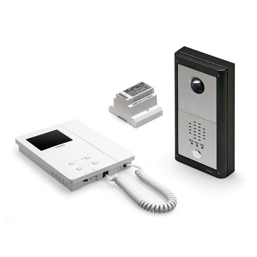 Videocitofono bianco - VRVK/6256 - Videx Electronics S.p.A. - nero / da incasso / da esterno