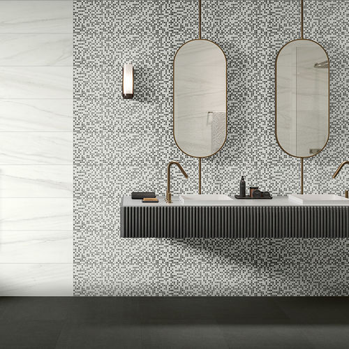 Piastrella in ceramica smaltata - COVELANO BIANCO - revigres - levigata / opaca / da interno