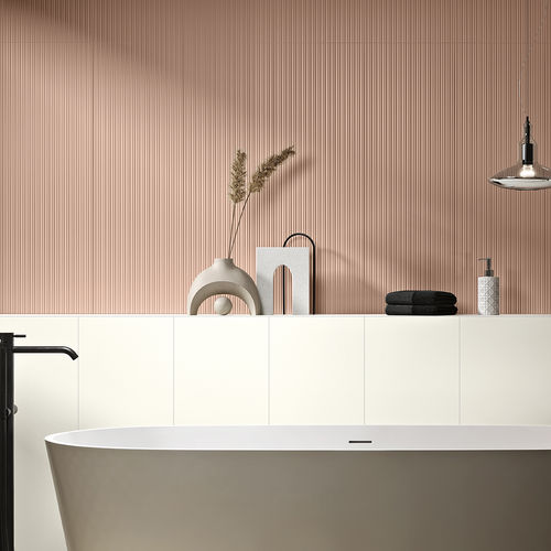Piastrella in ceramica smaltata - Bold - revigres - opaca / da interno / da bagno