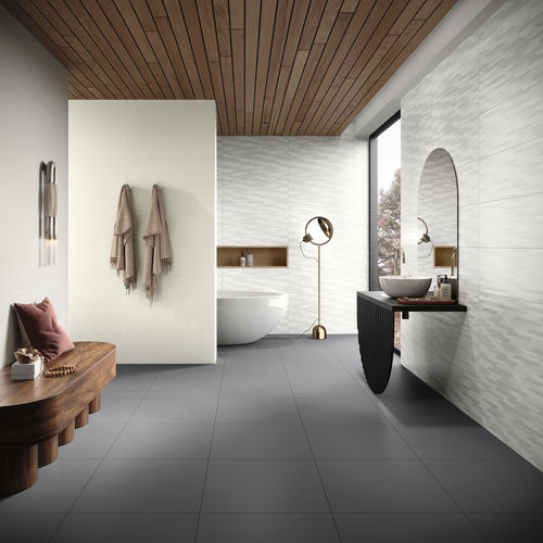 Piastrella in ceramica - UNICOLOR - revigres - levigata / smaltata / da interno