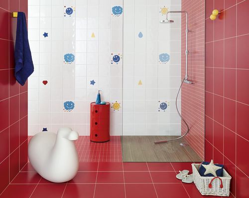 Piastrella in ceramica - HAPPY FAMILY - revigres - smaltata / levigata / da interno
