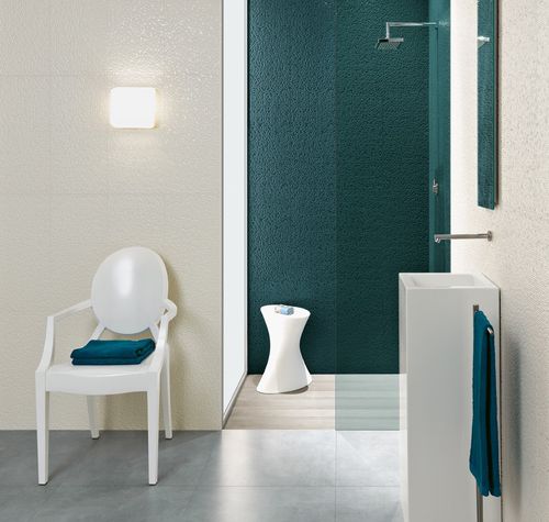 Piastrella in ceramica - TETRIS  - revigres - smaltata / a rilievo / da interno