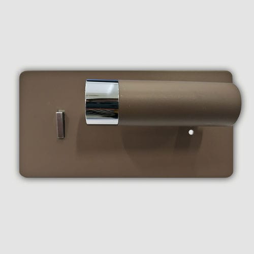 Applique contemporanea - SCOPE - PURALUCE - da interno / in cromo / geometrica