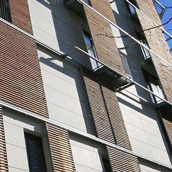 Frangisole in legno - . - Tamiluz - per facciata
