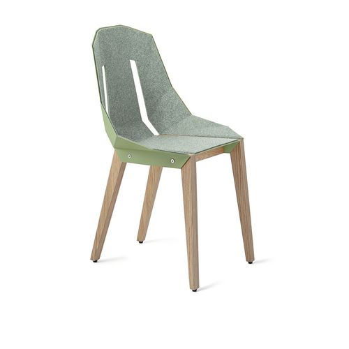 Sedia design scandinavo - DIAGO  - Tabanda - da interno / in tessuto / in alluminio
