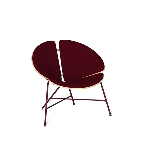 Poltrona contemporanea - GINKA - Tabanda - in tessuto / in rovere / in legno compensato
