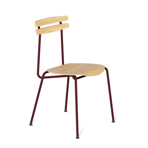 Sedia contemporanea - TROJKA - Tabanda - da interno / in rovere / in legno compensato