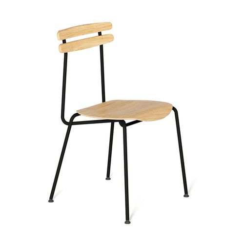 Sedia contemporanea - TROJKA - Tabanda - da interno / in rovere / in legno compensato
