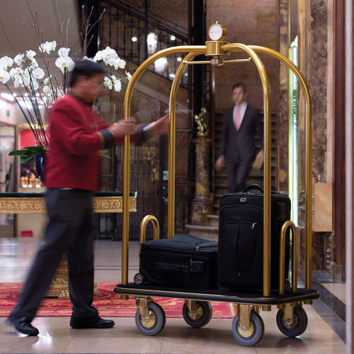 Carrello portabagagli - Mercura Industries - portapacchi / per hotel / di trasporto