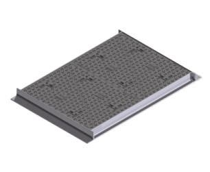AFT Ferro Da Paella In Ghisa Rettangolare Con Manici – 24x44 Cm – Compatibile Gas E Legna - 4