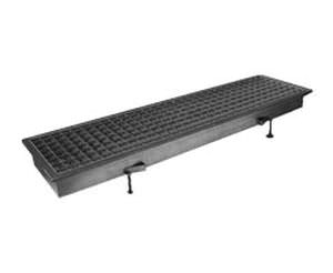 Canaletta con griglie - EASYCHANNEL - CAPA - griglia in acciaio inox / per cucina