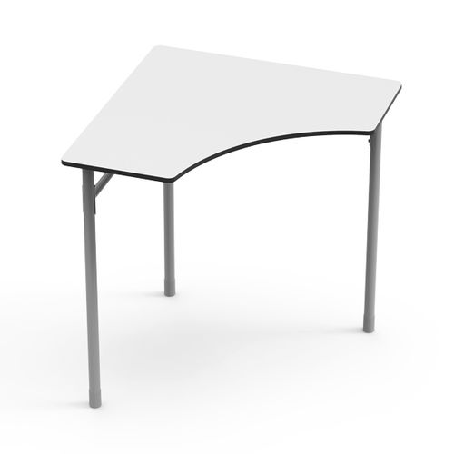 Scrivania da terra - DELTA - Nautilus SA - individuale / contemporanea / in metallo verniciato