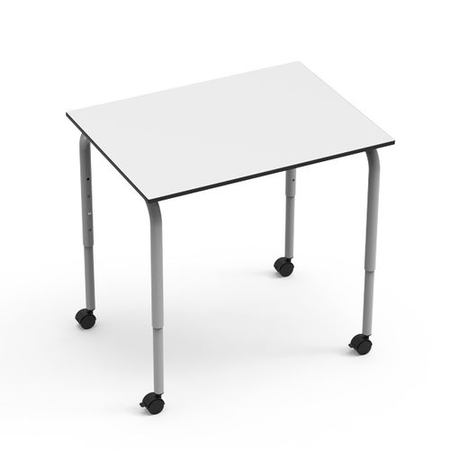 Scrivania da terra - 21 U - Nautilus SA - contemporanea / in metallo verniciato / dritta