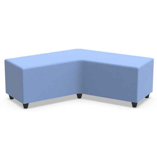 Pouf contemporaneo - BLB - Nautilus SA - in tessuto / in espanso / rettangolare