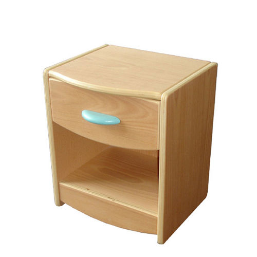 Comodino contemporaneo - CB.KQ - Nautilus SA - in MDF / in faggio / in poliuretano