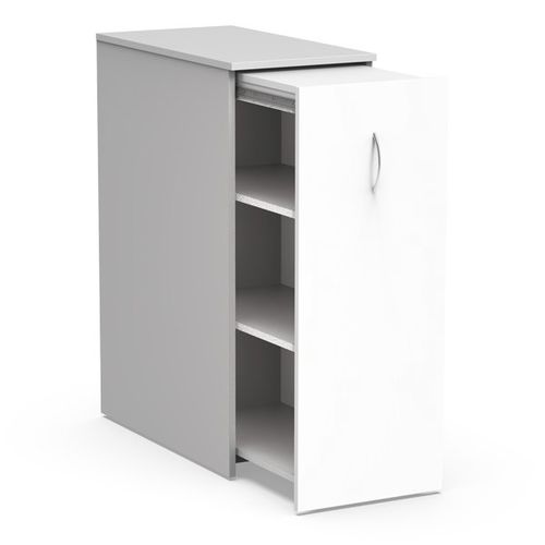 Cassettiera per ufficio in melaminico - ATL.PD - Nautilus SA - in PVC / 1 cassetto / con rotelle